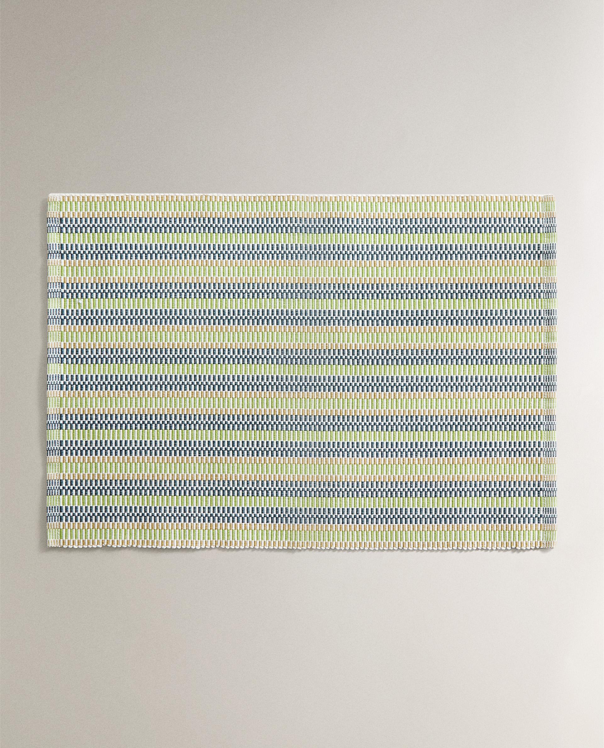 ストライプ コットン ランチョンマット (2枚組) | Zara Home