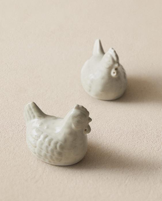 SET SALERO Y PIMENTERO GALLINA SET SALERO Y PIMENTERO GALLINA