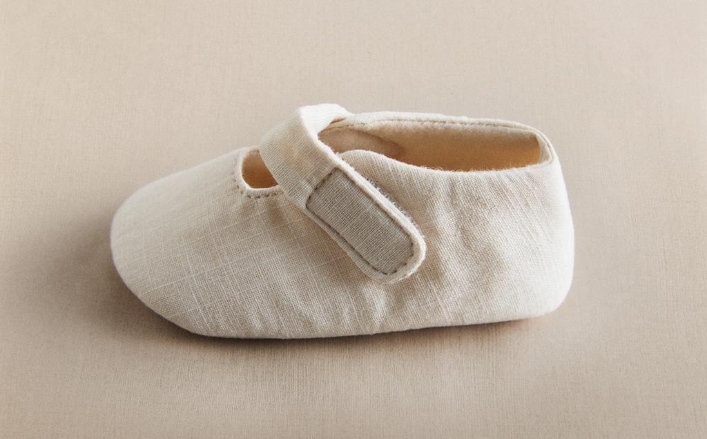 FABRIC BALLERINA BOOTIES