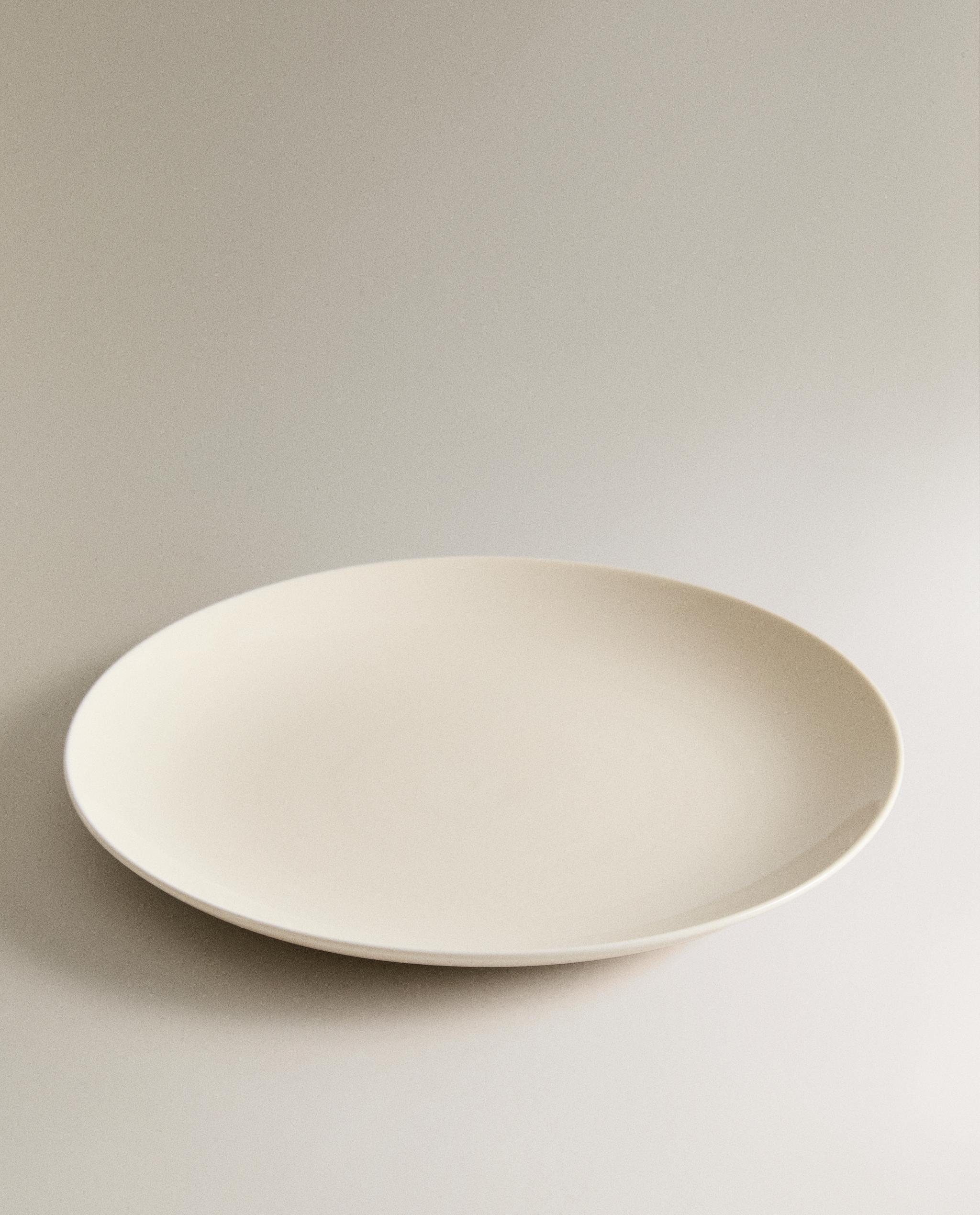 PLAIN STONEWARE DESSERT PLATE product thumbnail 4
