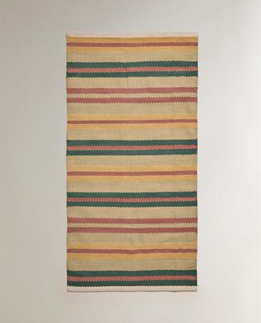 STRIPED AREA RUG