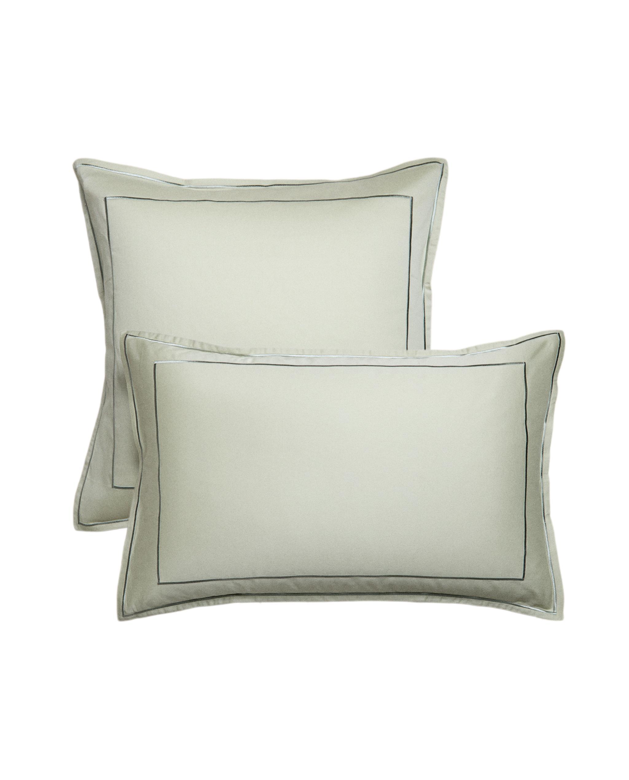 SATEEN PILLOWCASE WITH DOUBLE TRIM product thumbnail 10