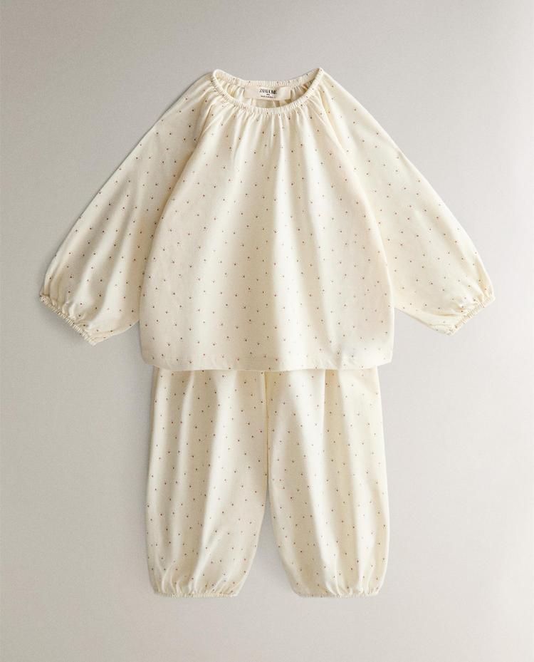 FLORAL BABY PYJAMAS FLORAL BABY PYJAMAS