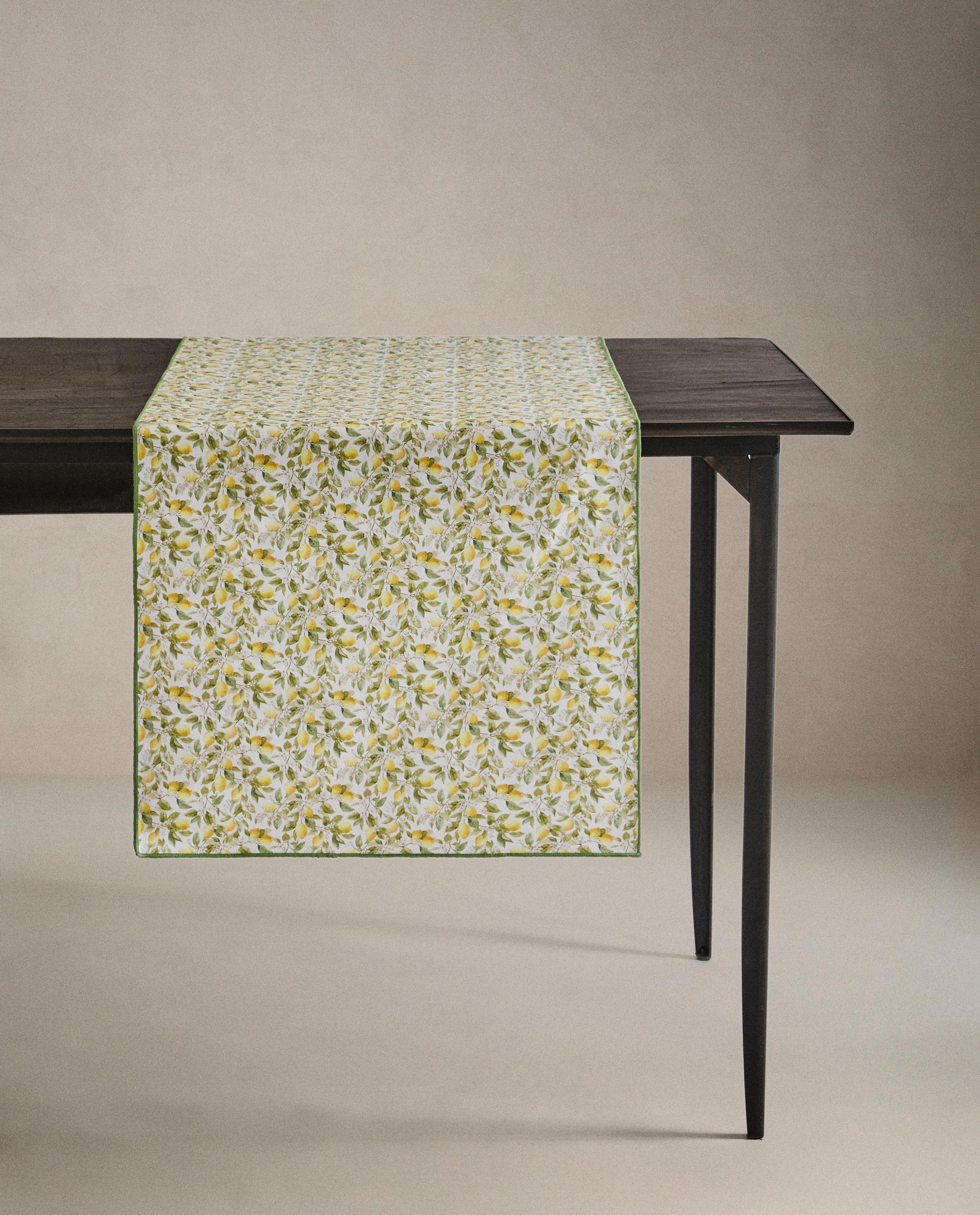 RESIN-COATED LEMON TABLE RUNNER product thumbnail 5
