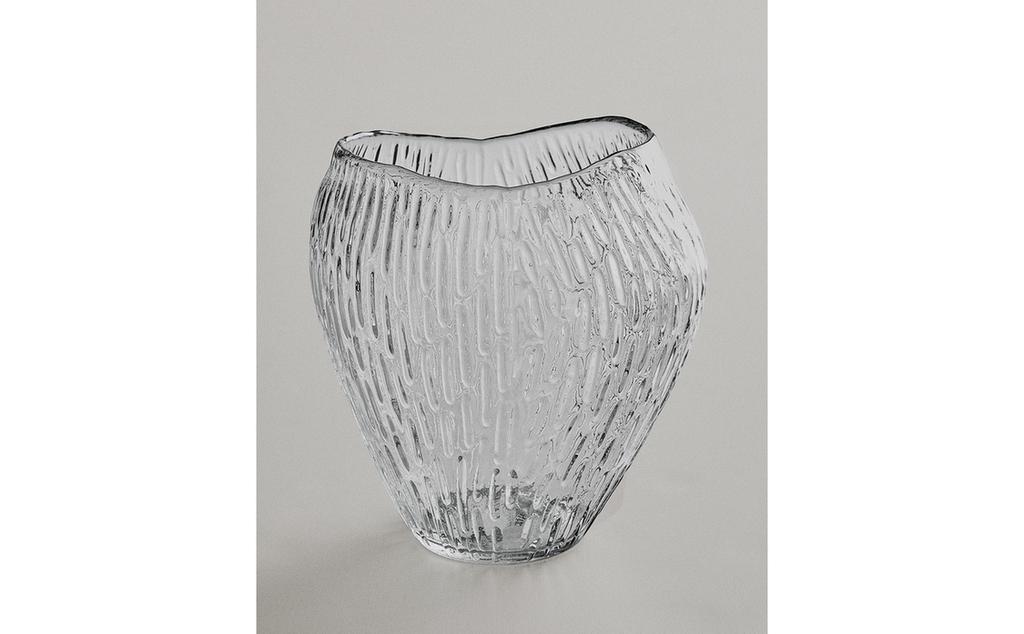 IRREGULAR GLASS VASE