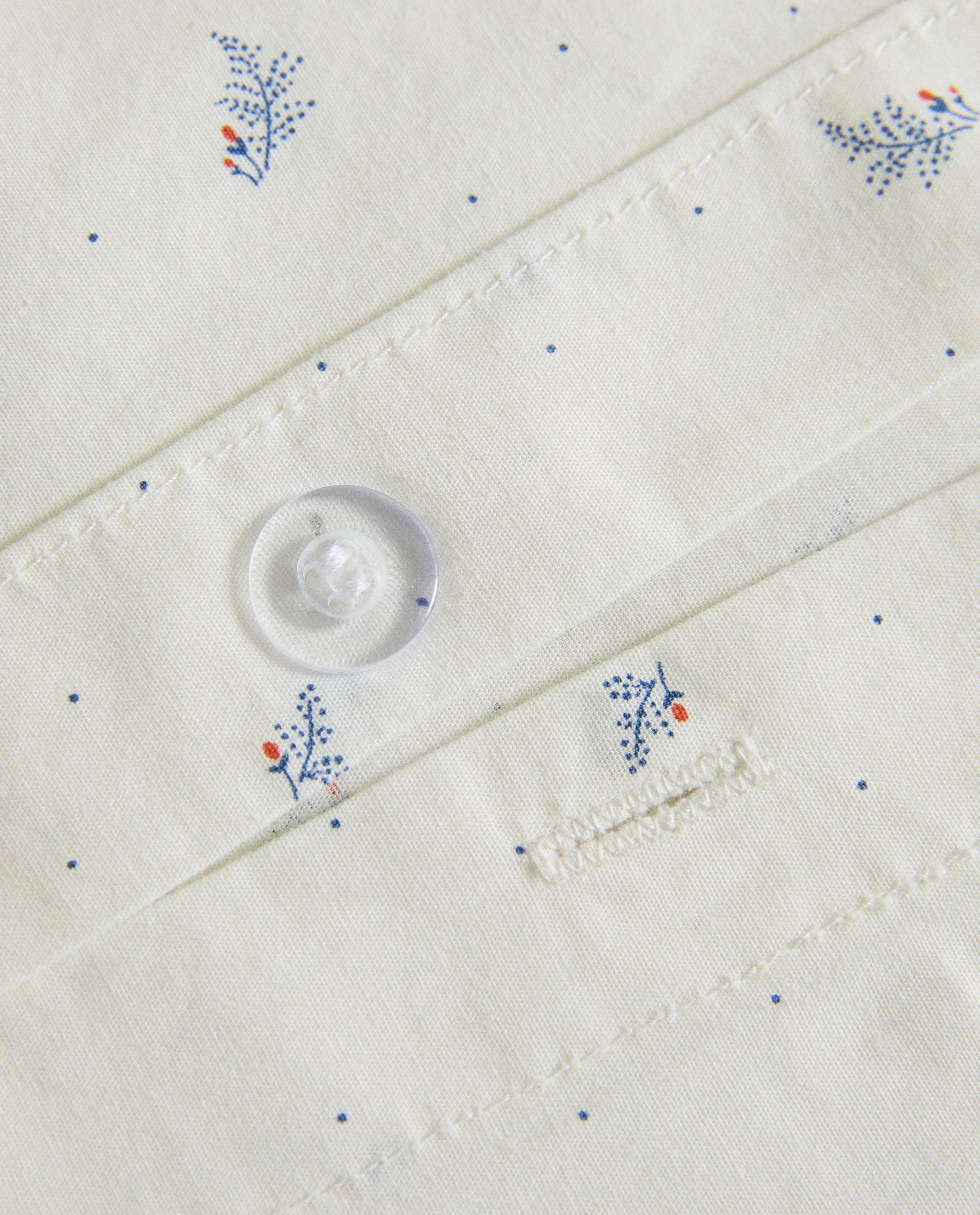 CHILDREN'S LEAF AND POLKA DOT COTTON DUVET COVER product thumbnail 5
