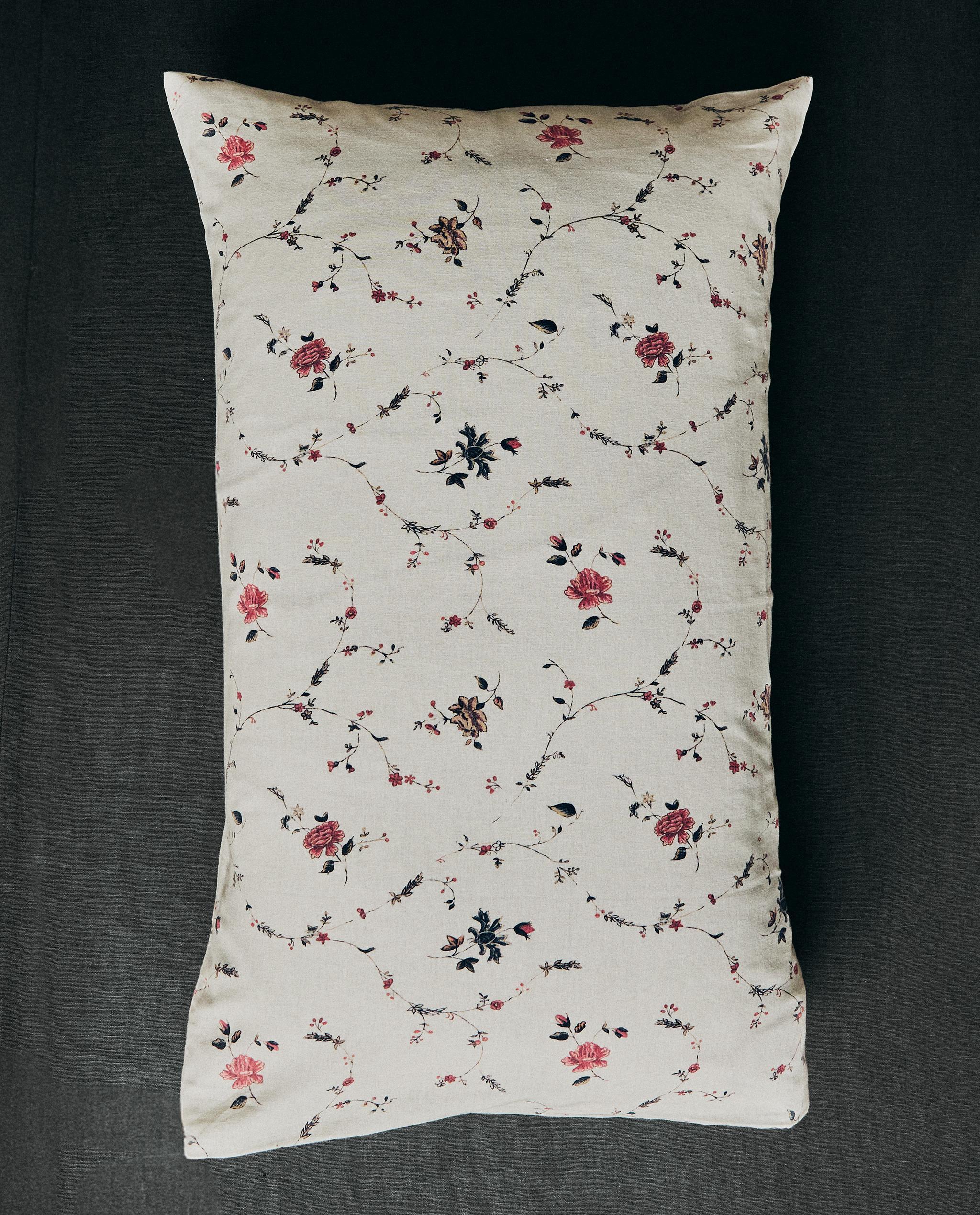 FLORAL PRINT COTTON LINEN PILLOWCASE | KATHARINE POLE product thumbnail 10