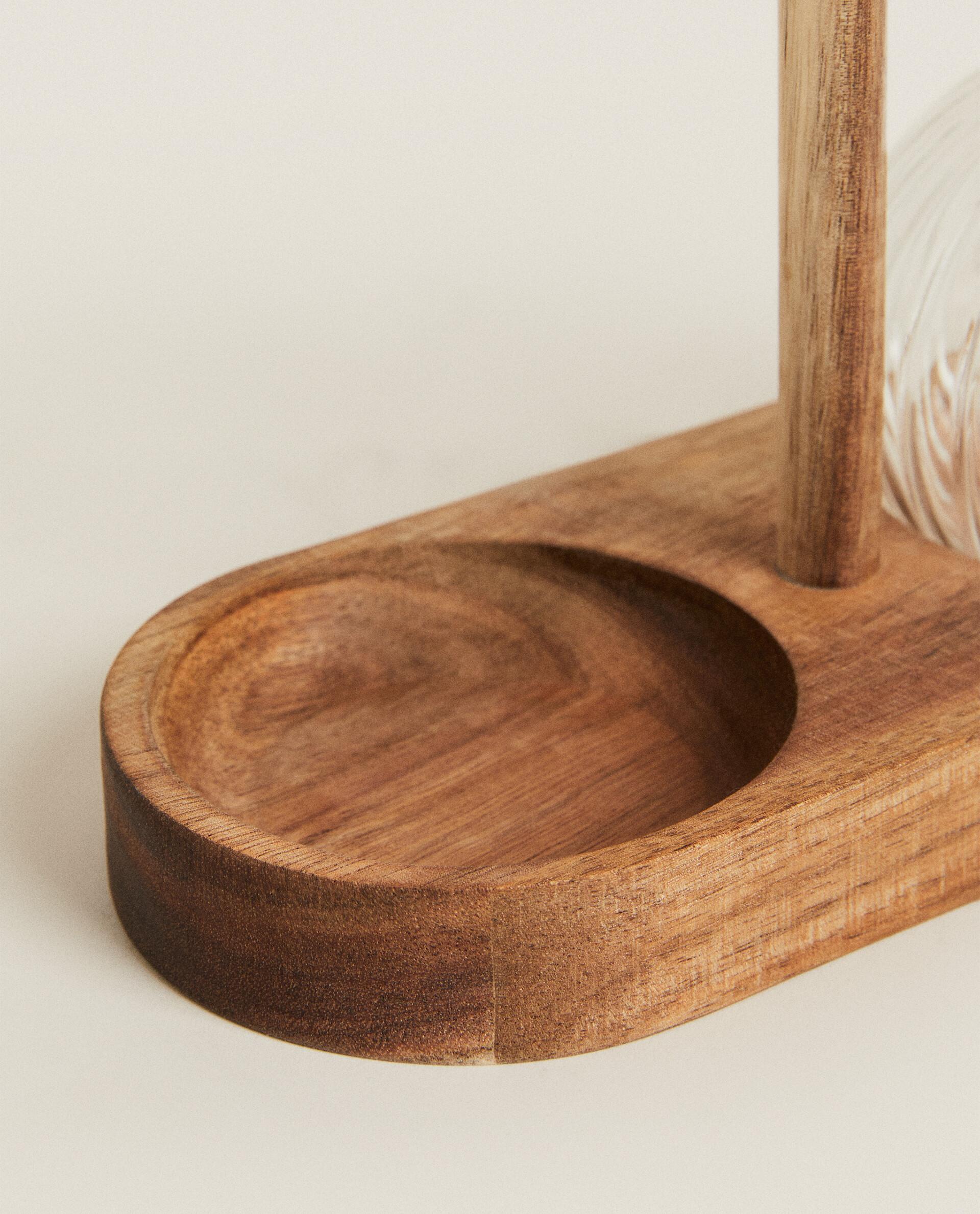 BOROSILICATE AND WOOD CRUET SET product thumbnail 12