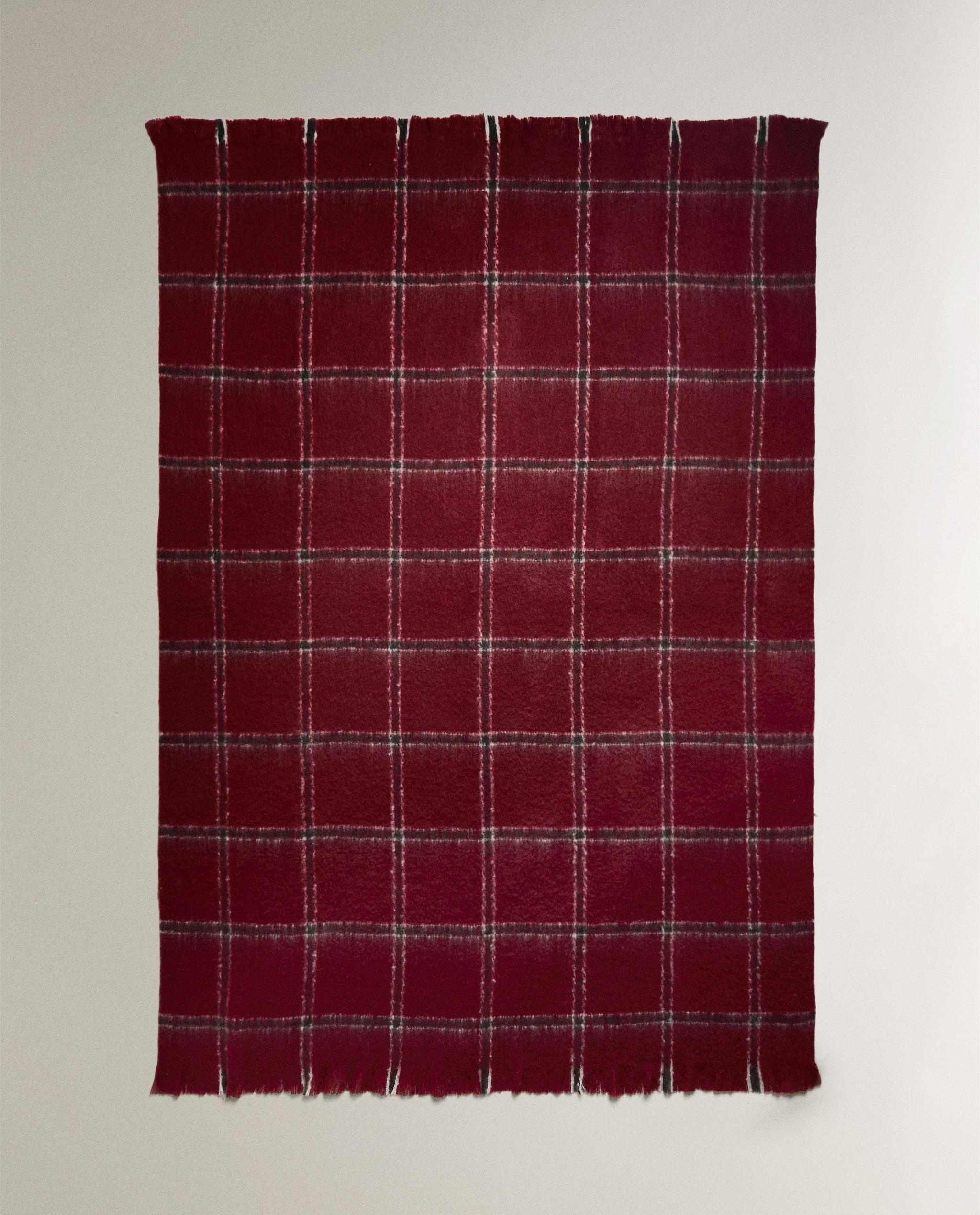 ソフトチェック柄ブランケット | Zara Home 日本/Japan