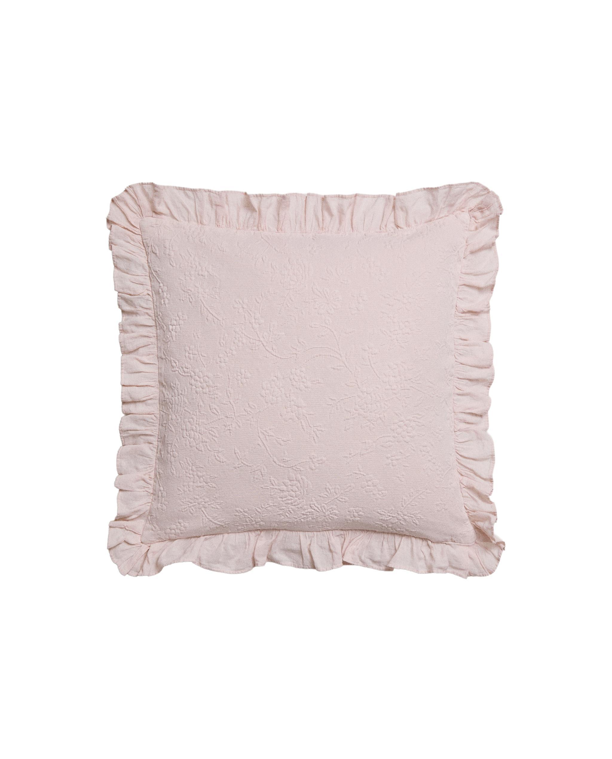 JACQUARD CUSHION COVER WITH RUFFLE product thumbnail 4