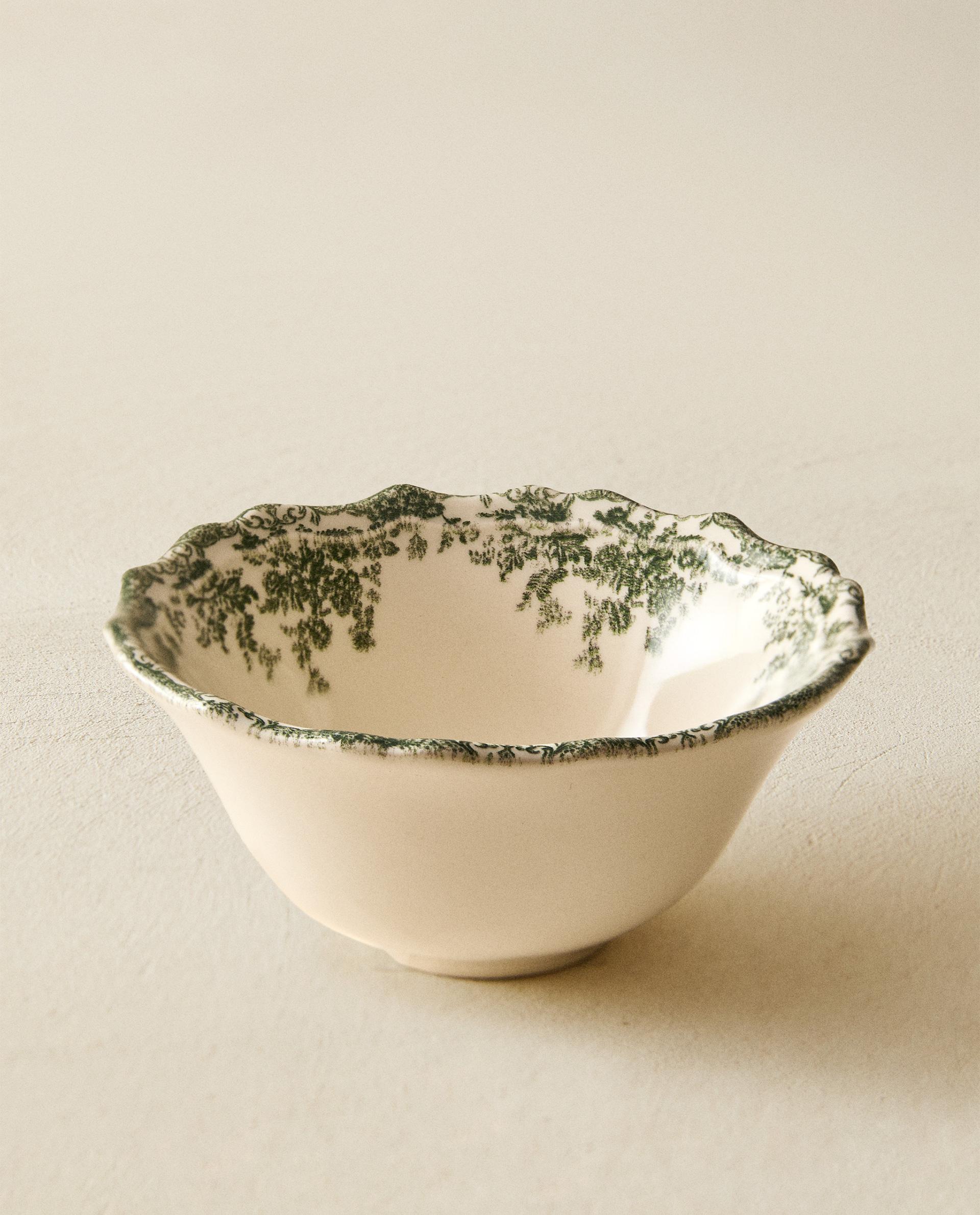 花 クレイポッタリー アペリティフボウル | Zara Home 日本/Japan