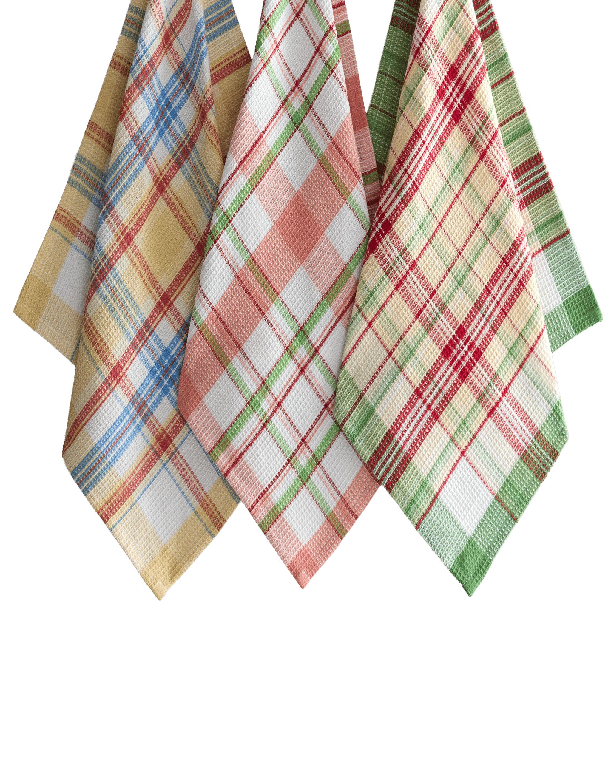 PACK OF WAFFLE-KNIT TEA TOWELS (PACK OF 3) product thumbnail 7