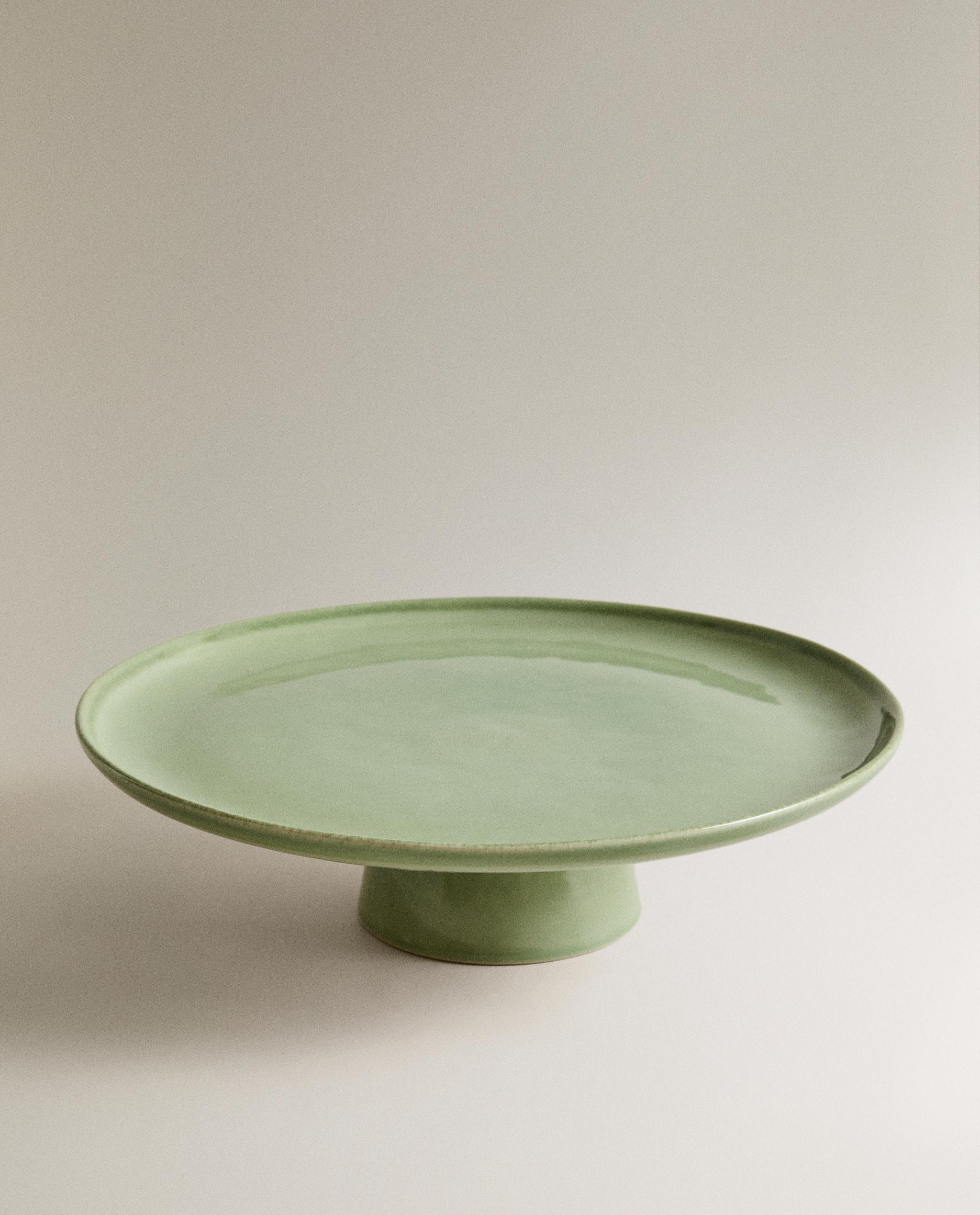 STONEWARE CAKE DISH product thumbnail 3
