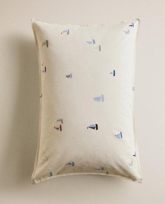 غلاف مخدة قطن لقارب الأطفال