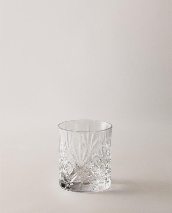 크리스탈린 엠보스드 마감 컵