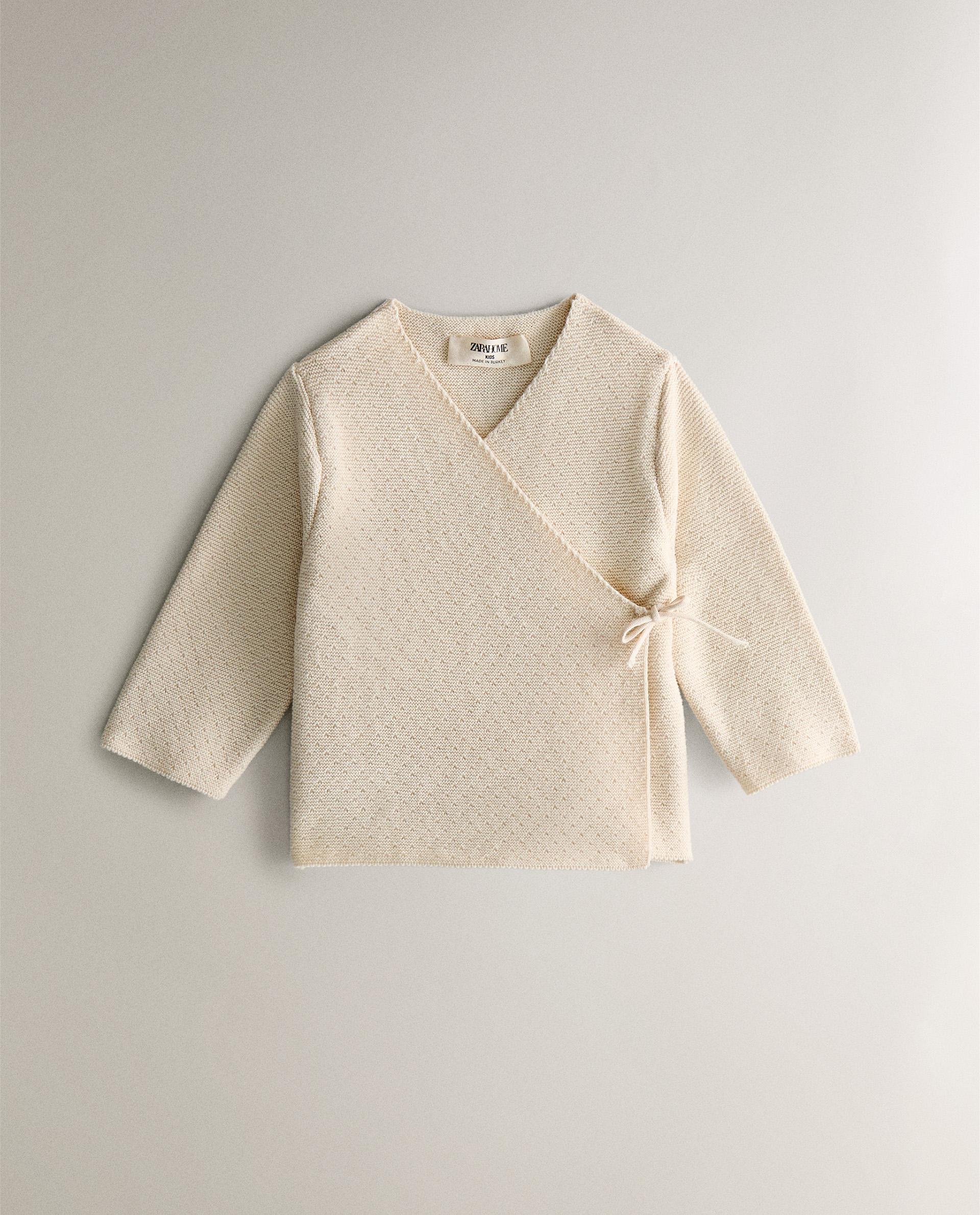 Long openwork knitted cardigan - Teen | MANGO Aruba