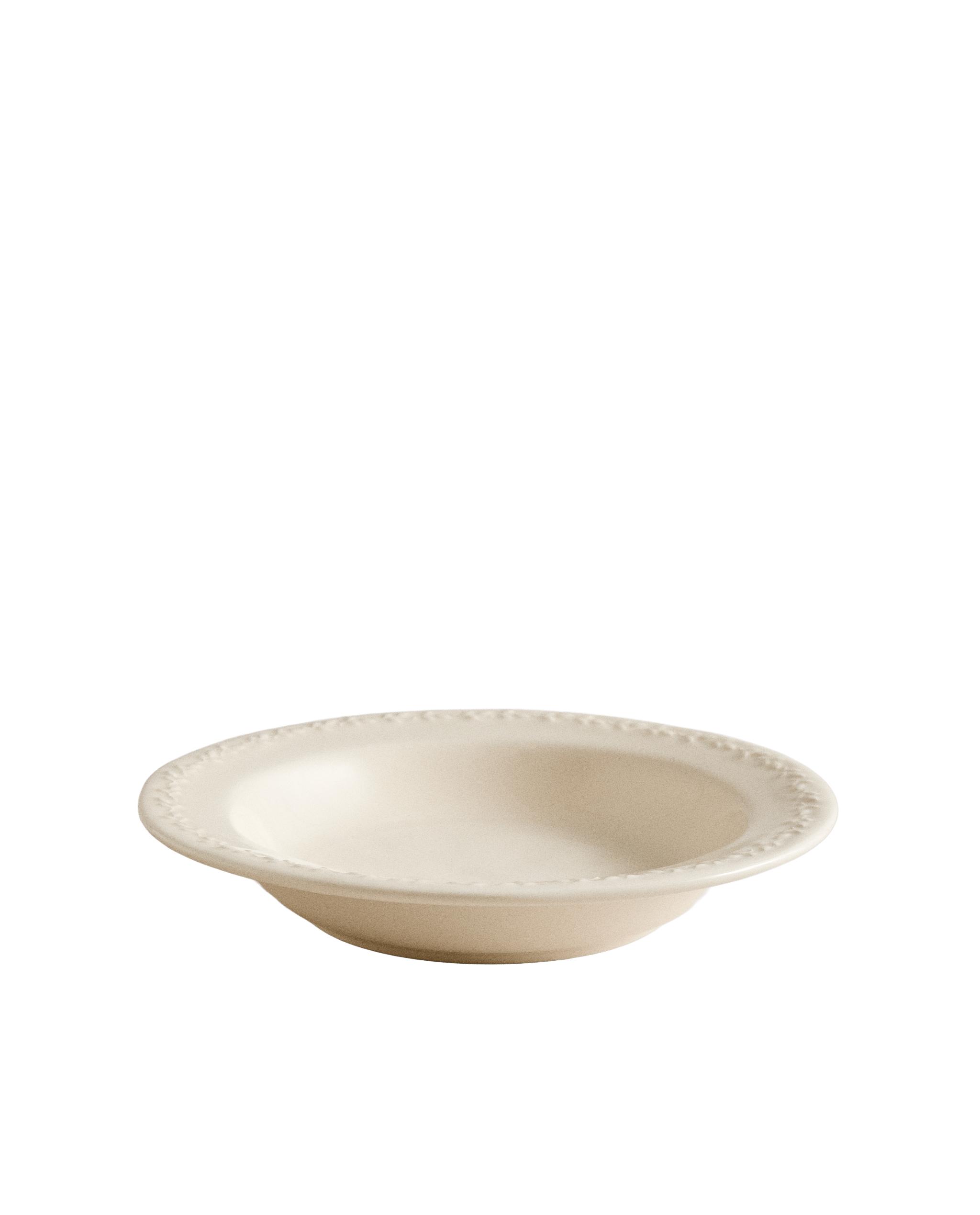 EARTHENWARE DINNER SET WITH RAISED-DESIGN EDGE product thumbnail 13