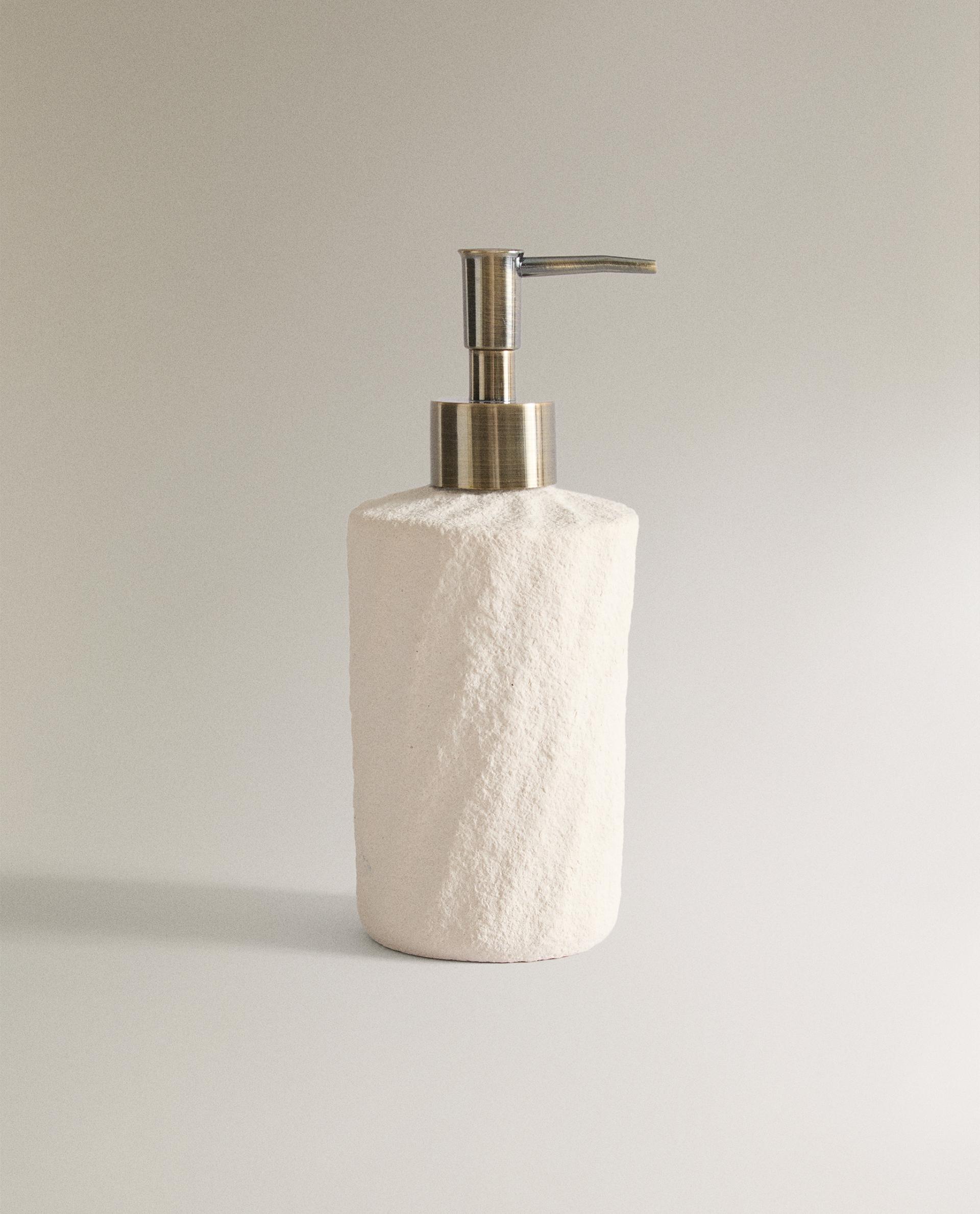 DISPENSER SAPONE CERAMICA TEXTURE