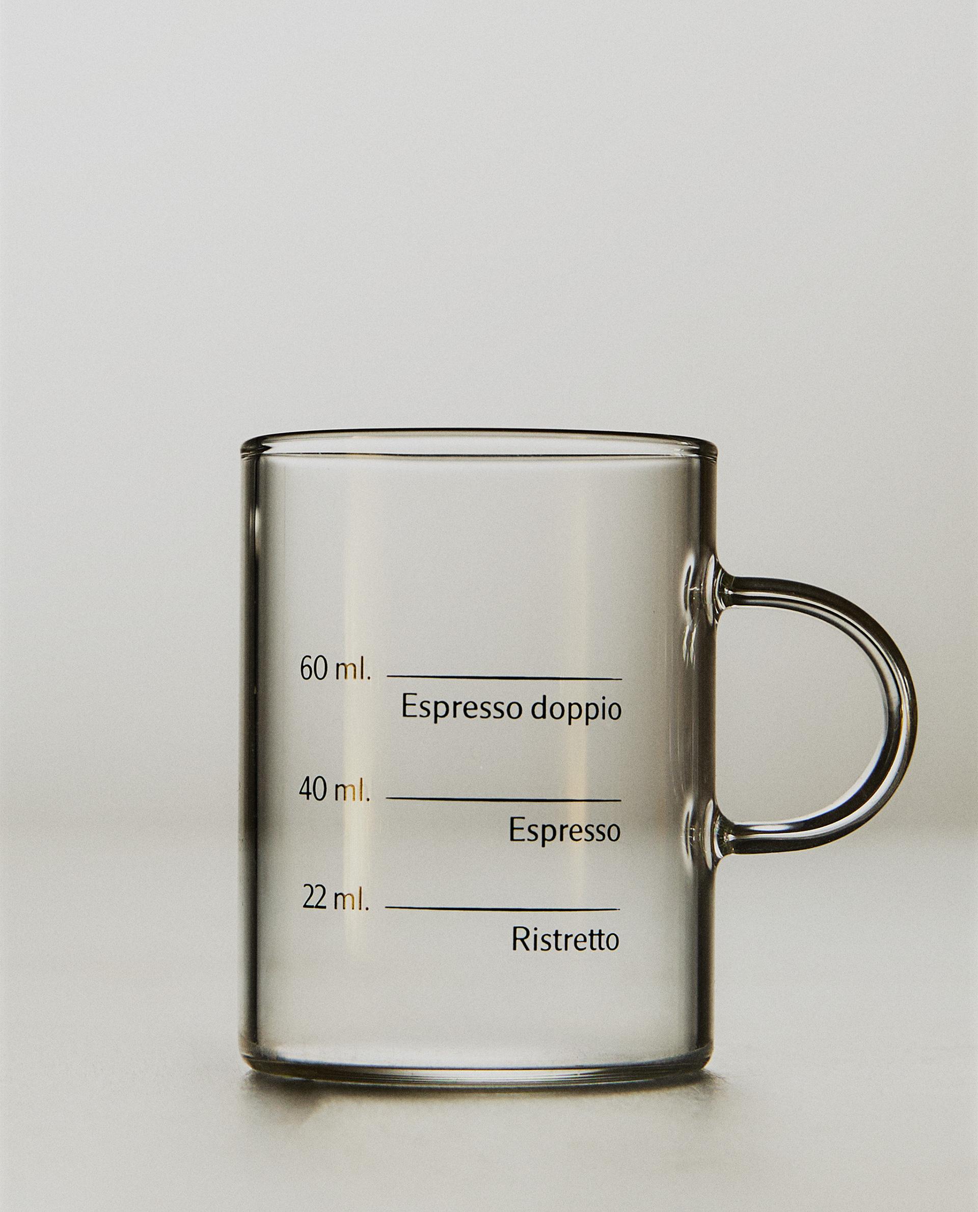 BOROSILICATE GLASS MUG WITH TRANSFER product thumbnail 3