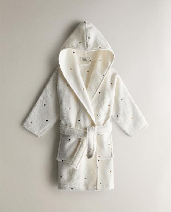 KIDS' STAR BATHROBE