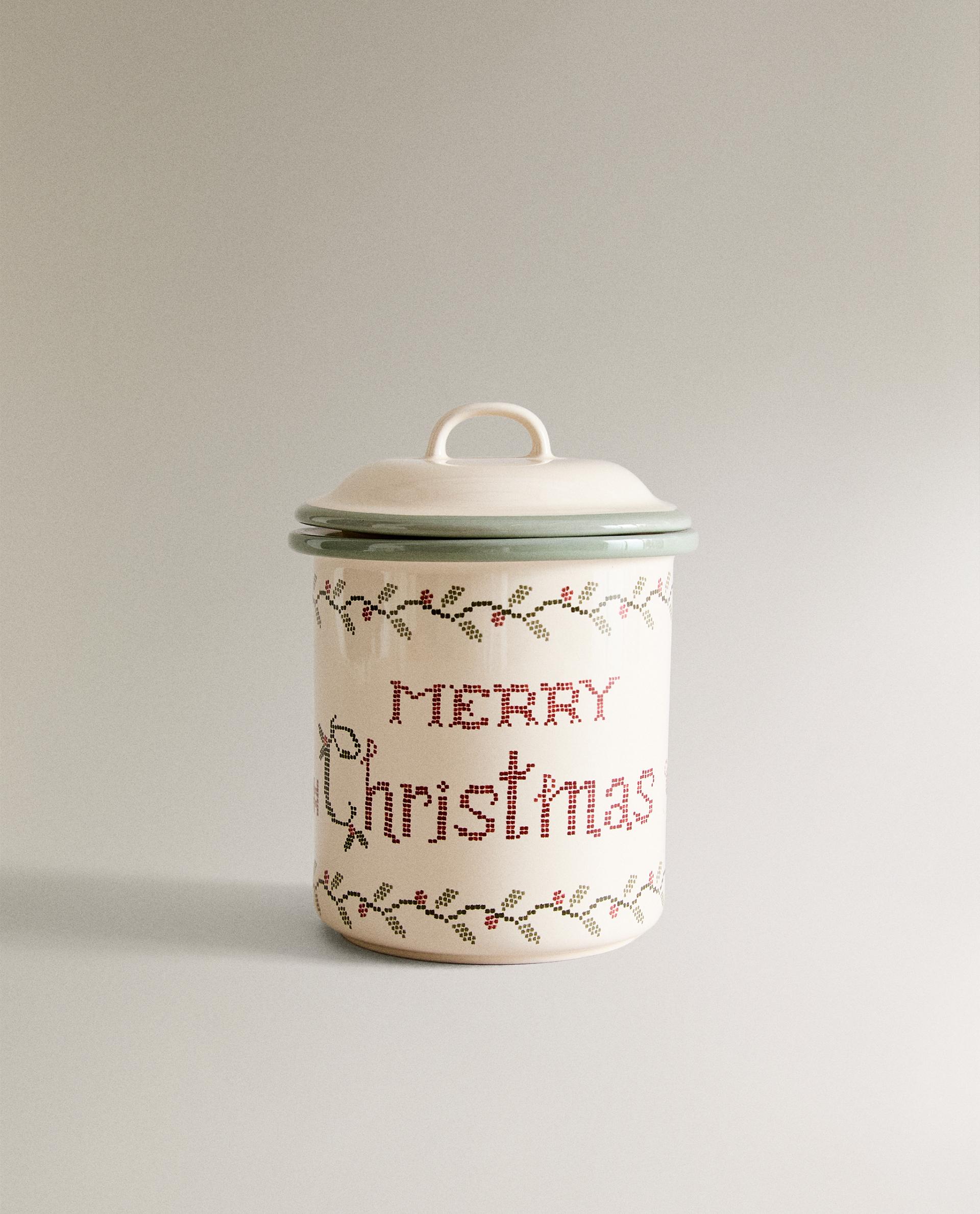 Waechtersbach Christmas selling Tree Cookie Jar & Lid 6 1/2