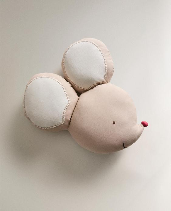 KIDS' MOUSE CUSHION