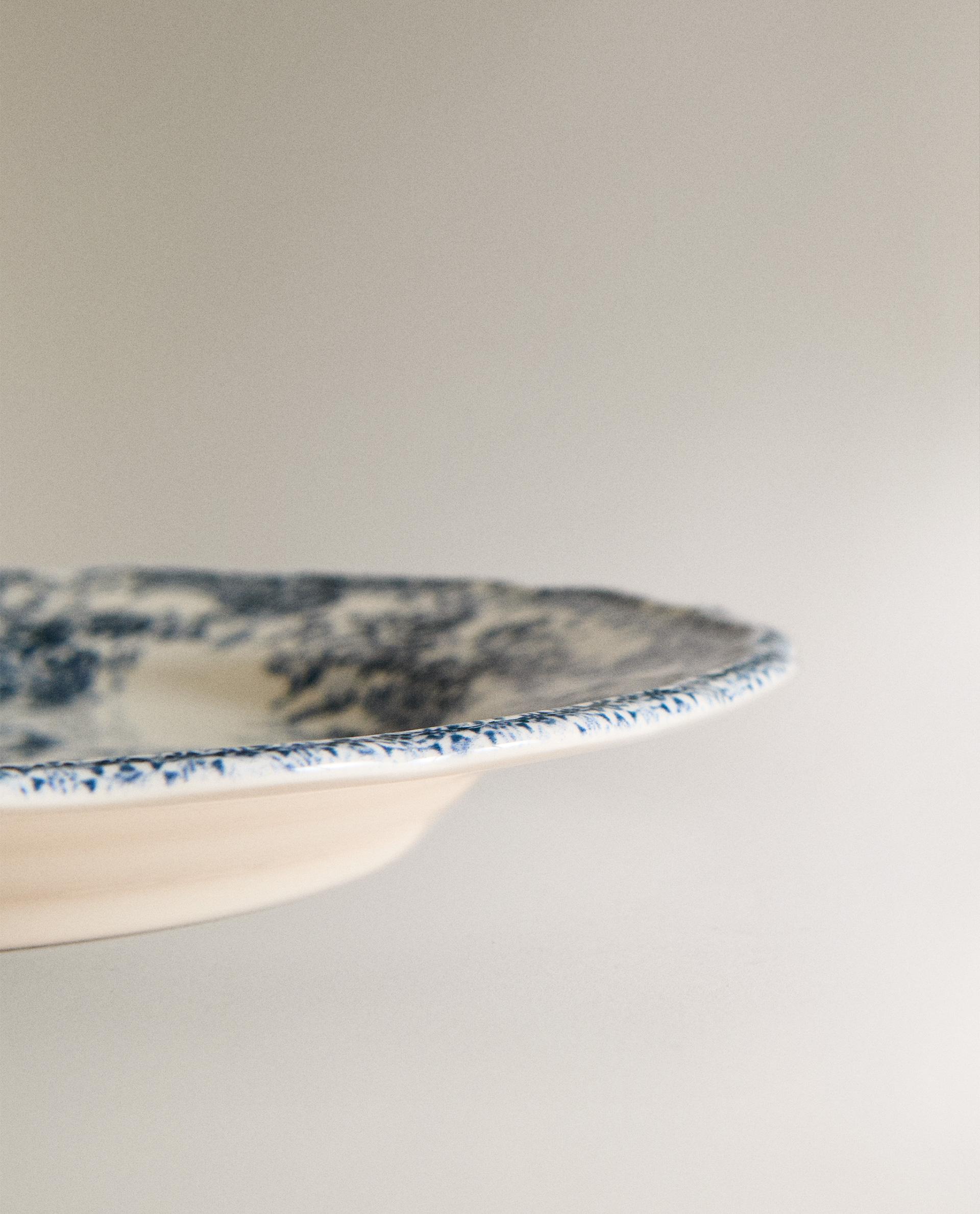 FLORAL EARTHENWARE DINNER PLATE product thumbnail 7