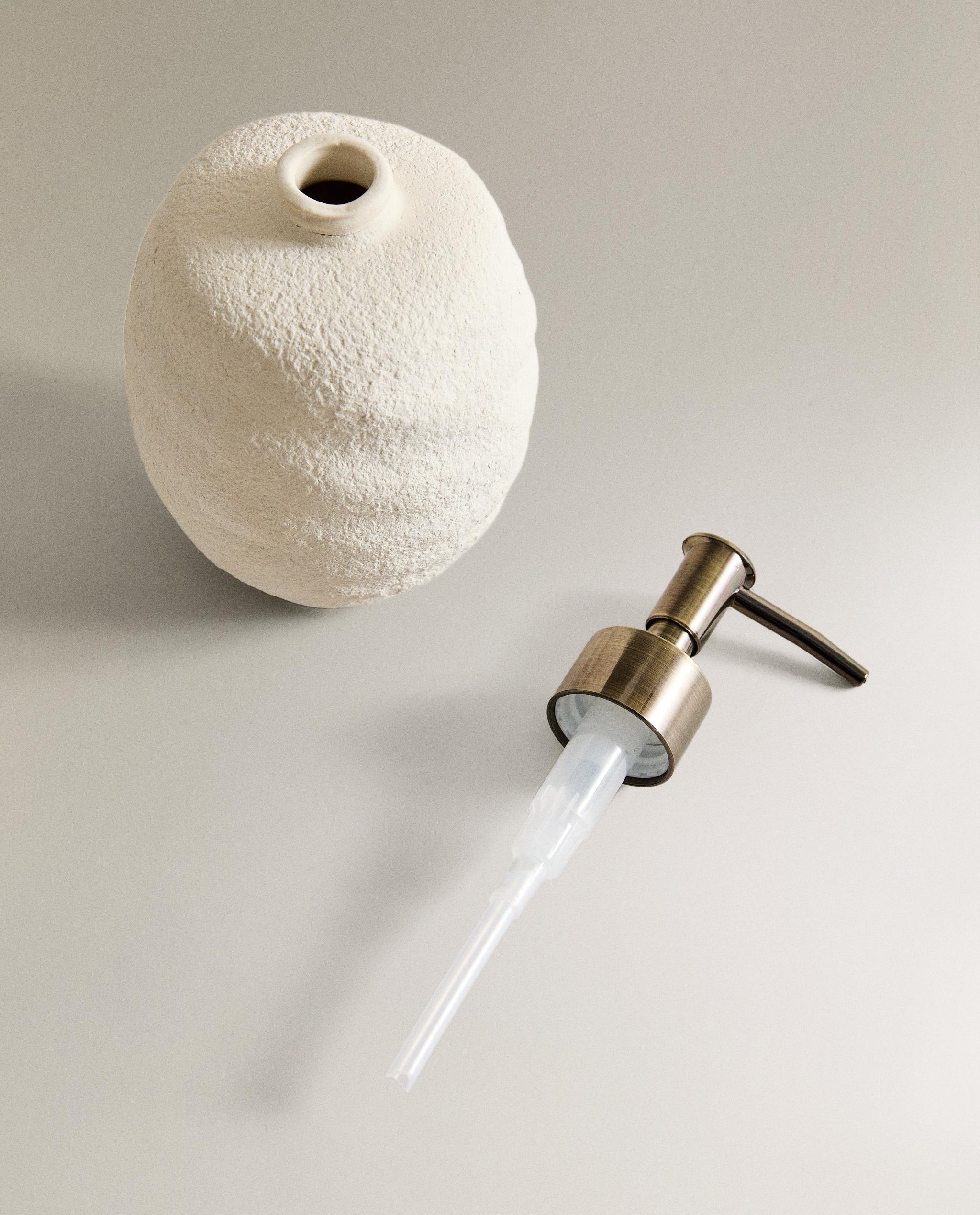 TEXTURED CERAMIC SOAP DISPENSER product thumbnail 5