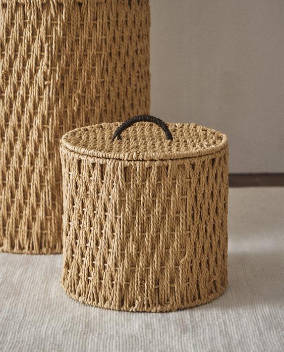 ROUND BASKET WITH LID ROUND BASKET WITH LID