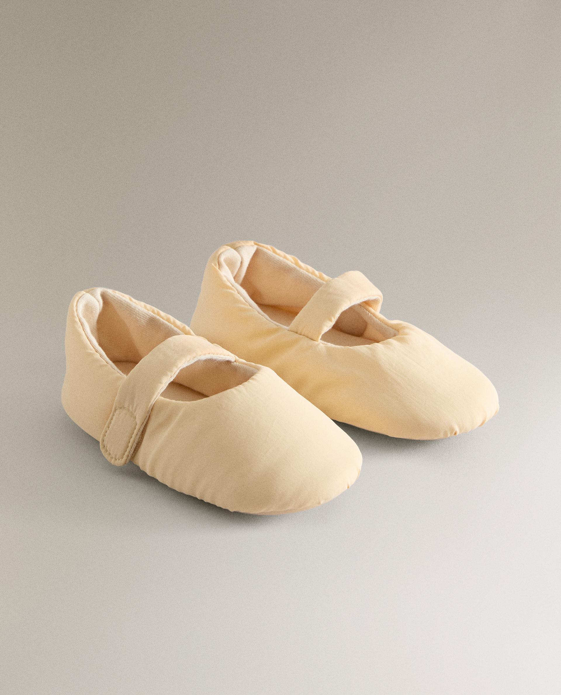 バレエ ZARA SPORTY BALLET FLATS - Pink | ZARA Canada