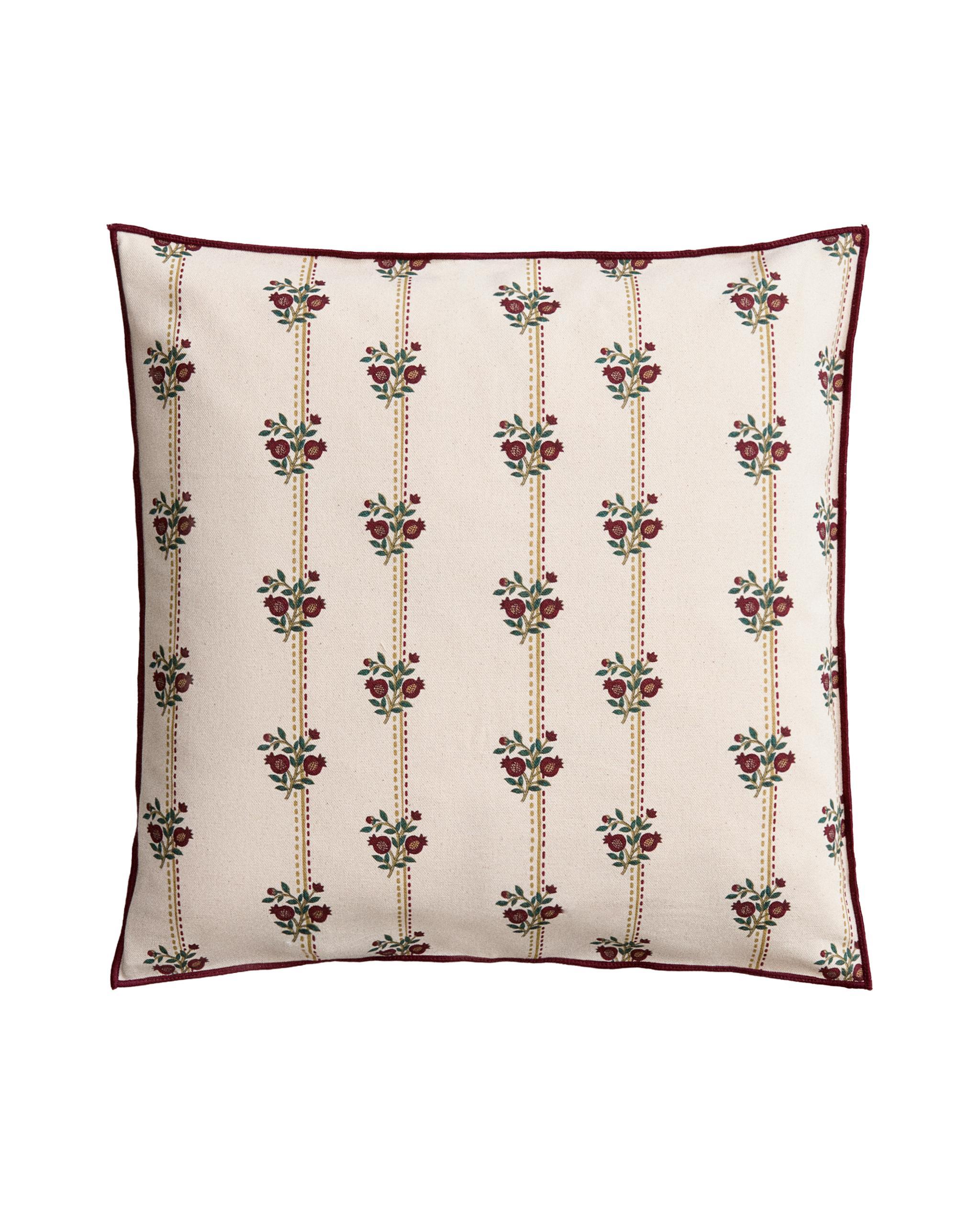 STRIPED AND FLORAL CUSHION COVER product thumbnail 5