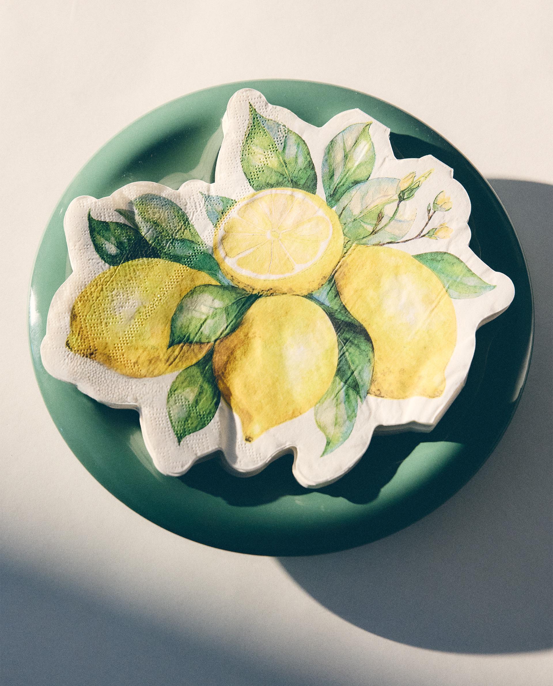 PACK OF LEMON PAPER NAPKINS (PACK OF 20) product thumbnail 10