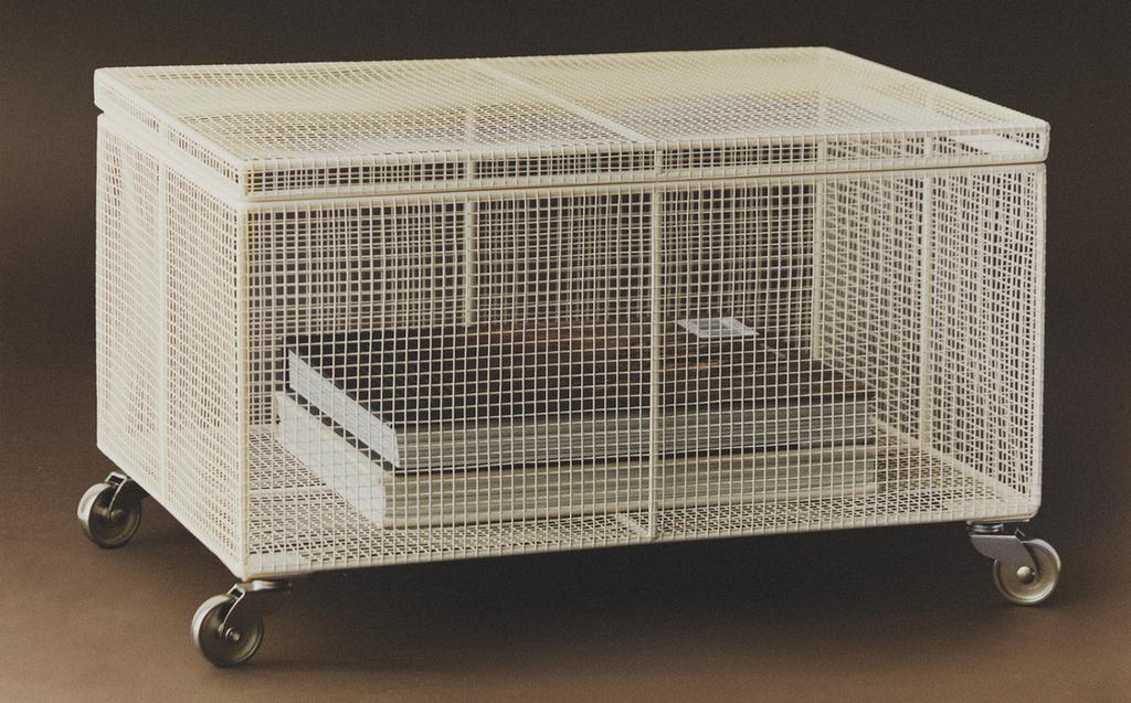 CESTA METAL RUEDAS
