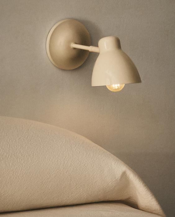 LAMPE | APPLIQUE MURALE FER