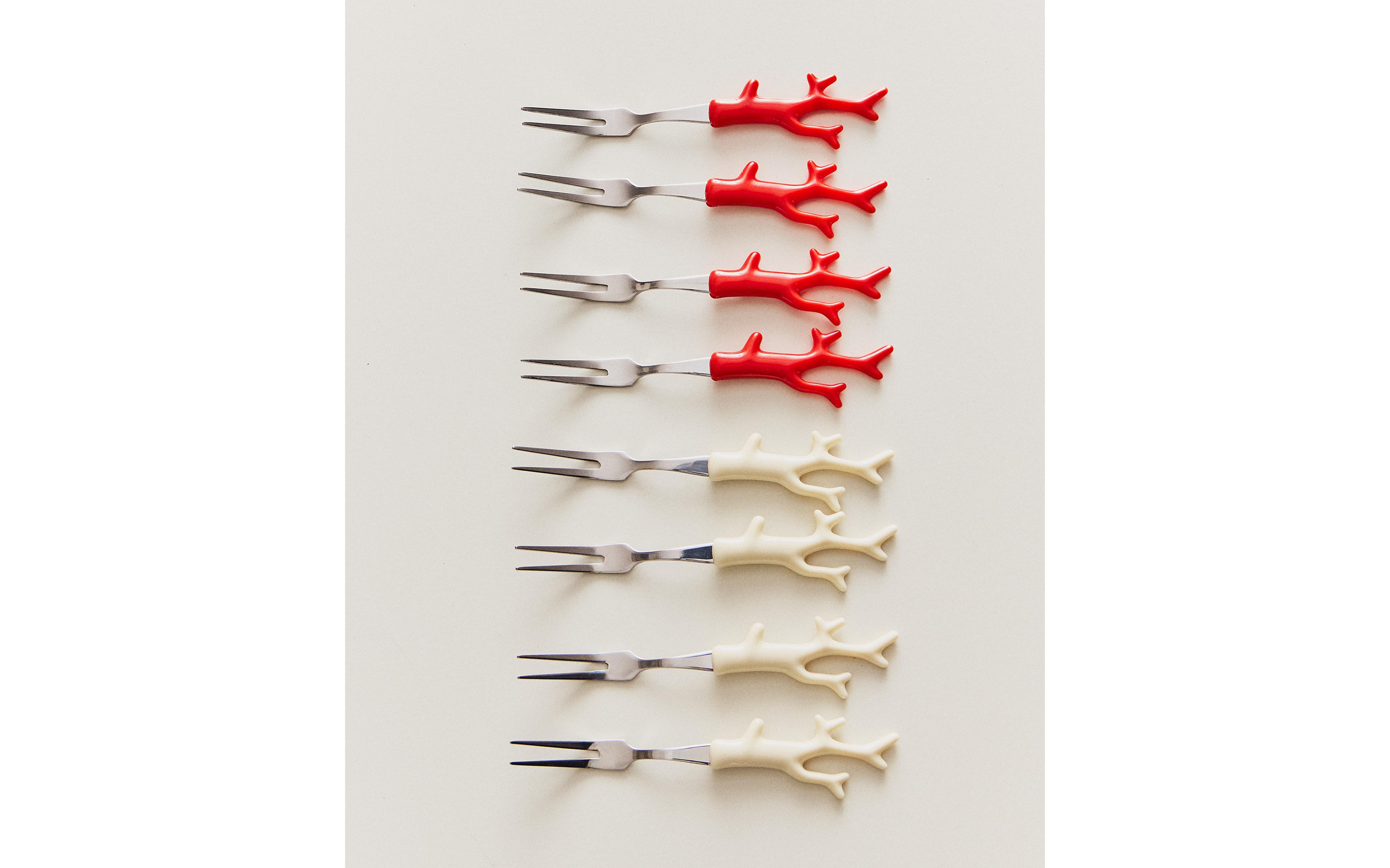 PACK OF MINI CORAL FORKS (PACK OF 8) product thumbnail 2