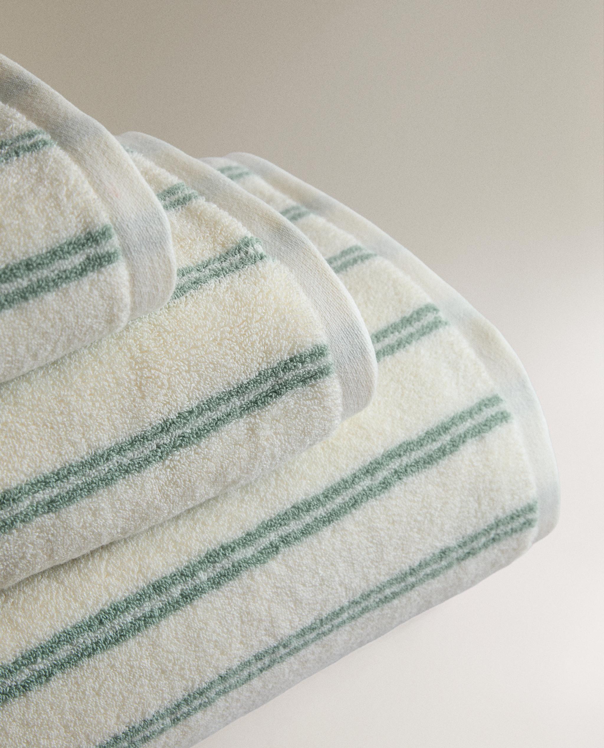 DOUBLE STRIPE BATH TOWEL product thumbnail 3