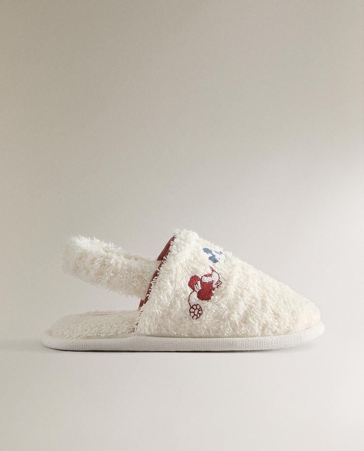 KIDS' MICKEY & MINNIE ©DISNEY TERRY BATH SLIPPERS