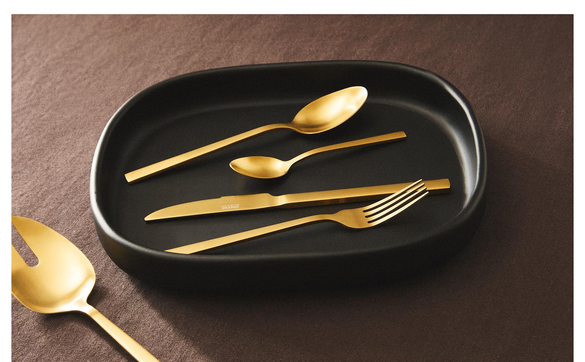 GOLDEN STEEL CUTLERY