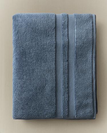 EXTRA SOFT DOUBLE BORDER BATH TOWEL