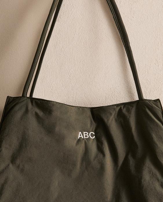 TECHNICAL FABRIC TOTE BAG