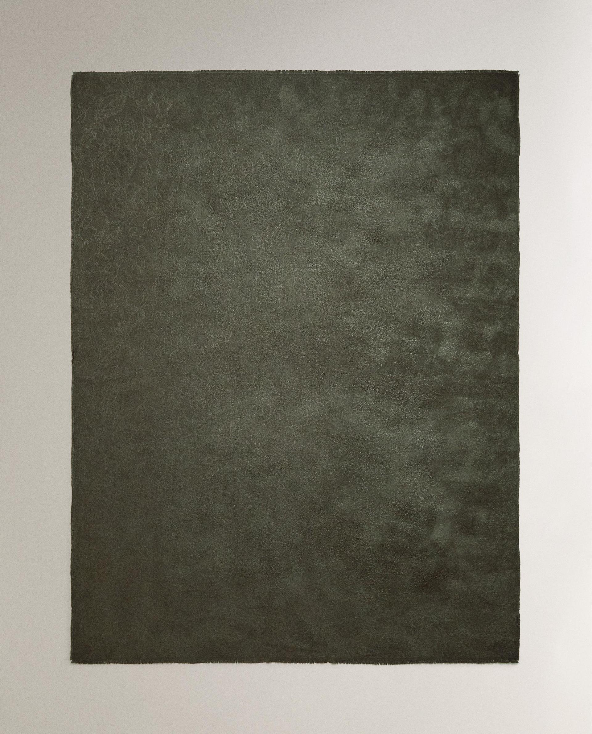 FLORAL JACQUARD THROW FLORAL JACQUARD THROW