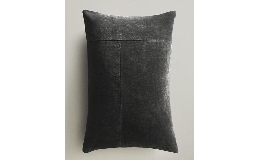WASHED VELVET CUSHION COVER WASHED VELVET CUSHION COVER