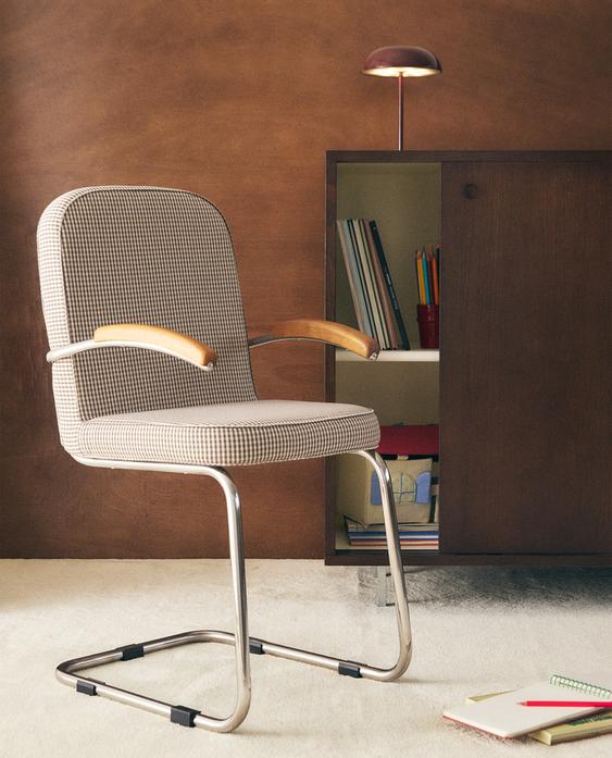 LASTEN VINTAGETYYLINEN KROMATTU TUOLI