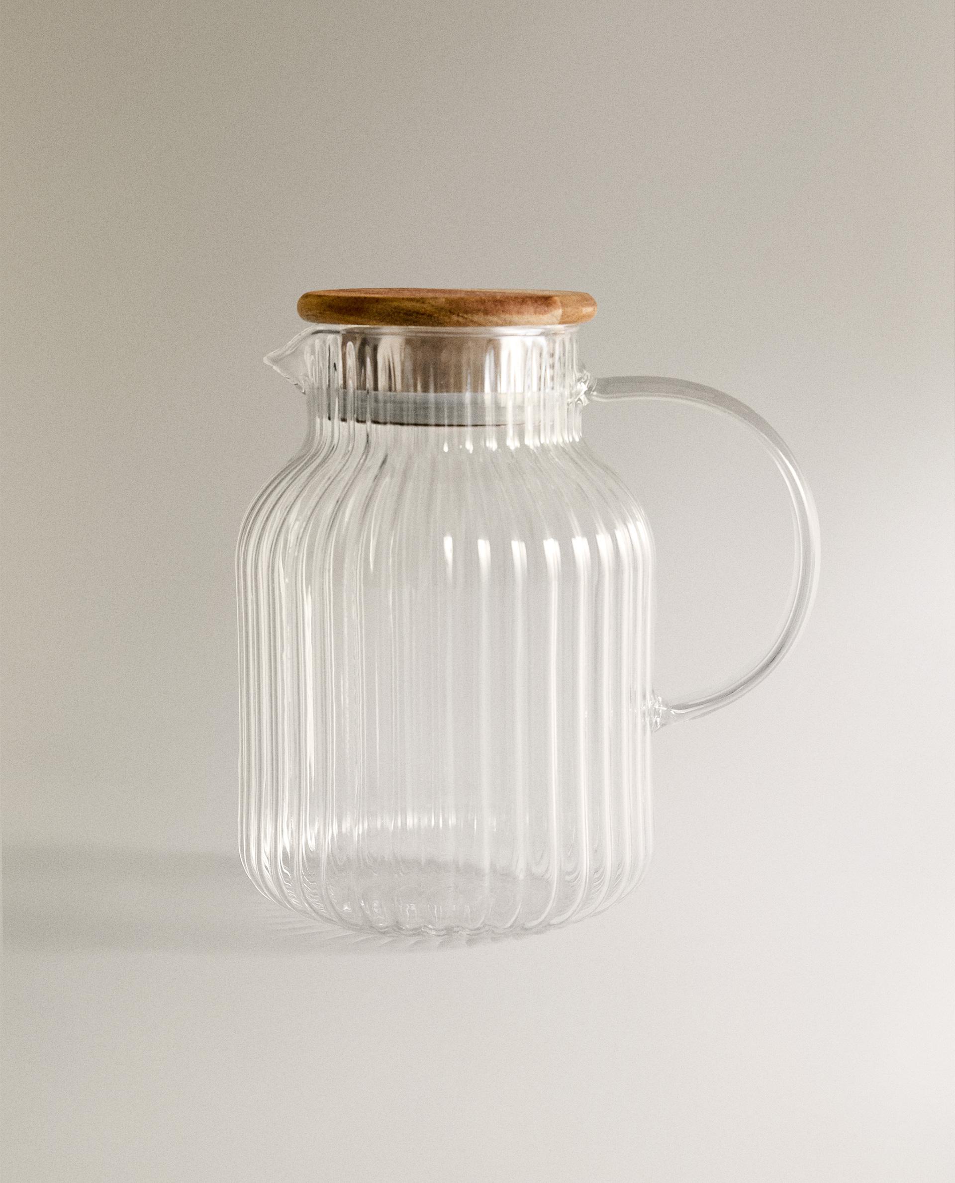 BOROSILICATE GLASS JUG WITH FILTER