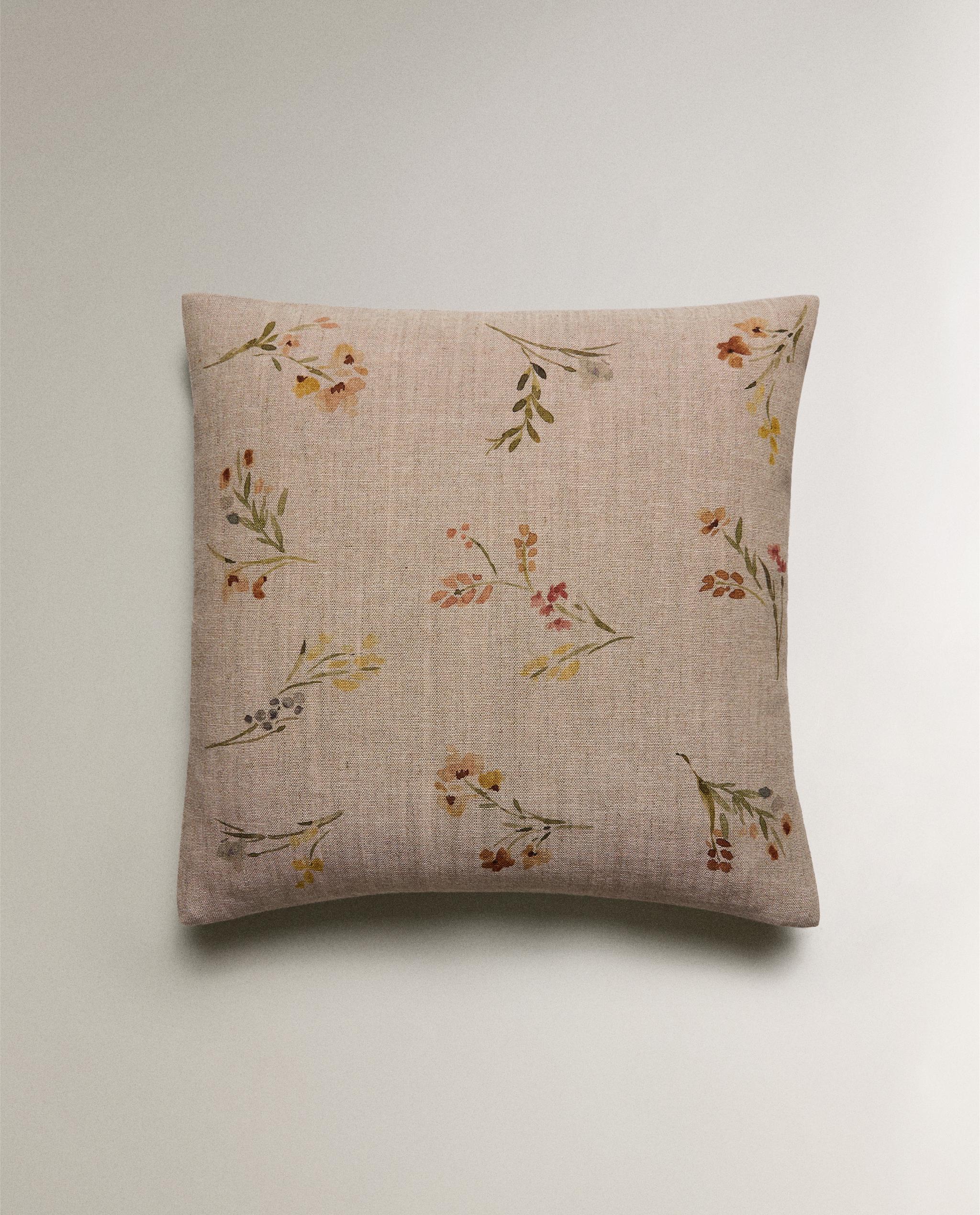 【新品】ZARA  ザラホーム デコ刺繍クッションカバー セット 楽天市場】zara home（クッションカバー｜クッション・座布団