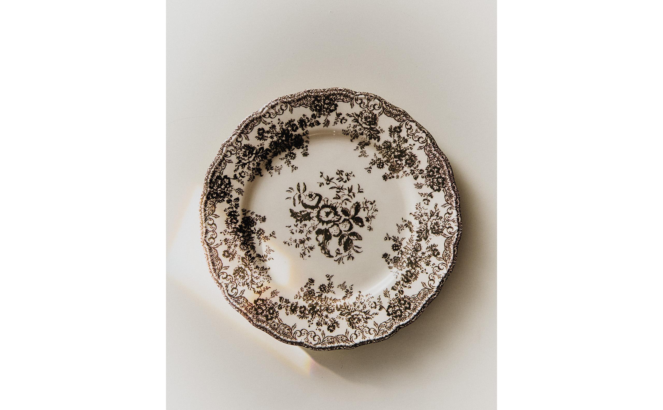 ZARA フローラル アースンウェア プレートセット 花柄 食器 ブルー 新品】ZARA HOME ザラホーム フラワー アースンウェア ディナー