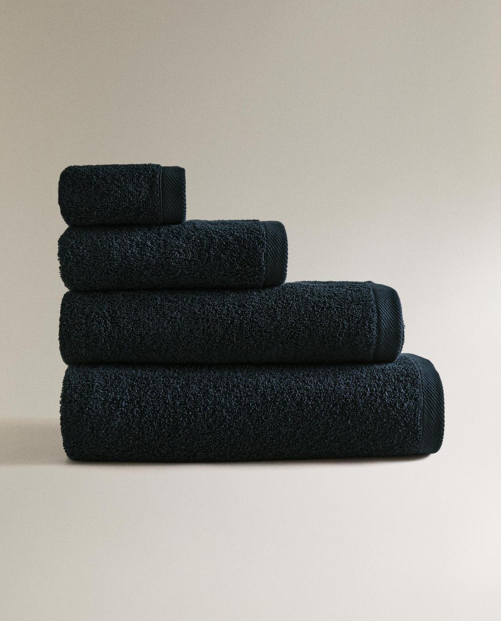 TOALLA BAÑO ALGODÓN RIZO LISA (500 GXM²)