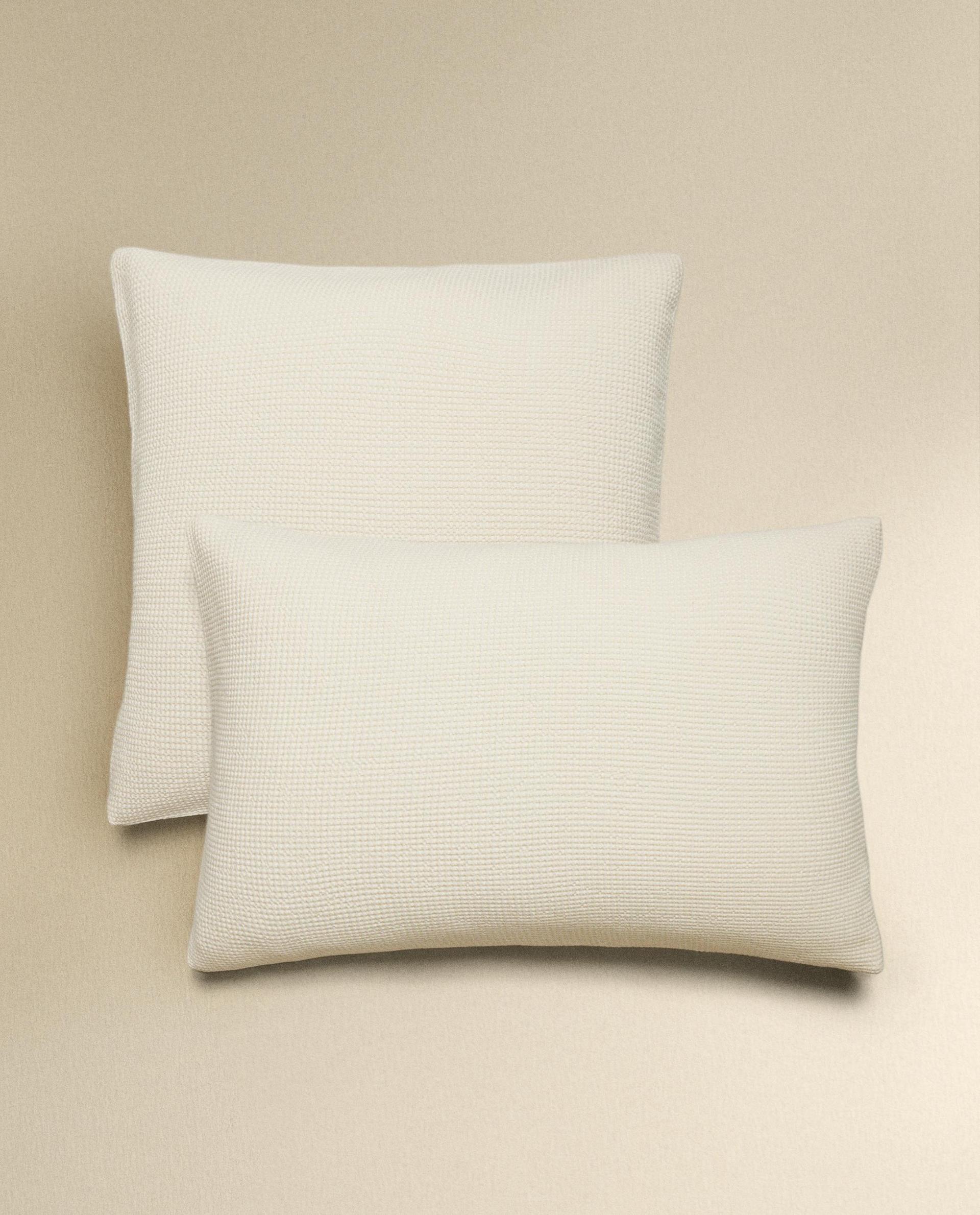 FUNDA ALMOHADA ALGODÓN MINI WAFFLE FUNDA ALMOHADA ALGODÓN MINI WAFFLE