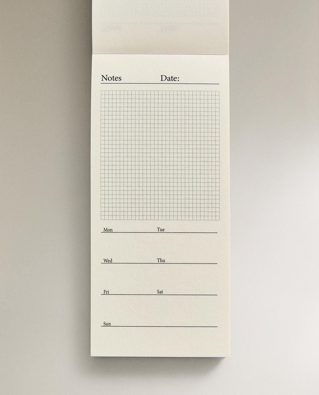 STATIONERY: MAGNETIC BLOCK OF NOTES