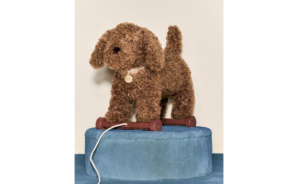 PELUCHE INFANTIL PERRO RUEDAS